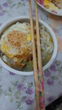 自己做的手擀鸡蛋面