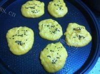 黑芝麻南瓜饼自制做法图解6)