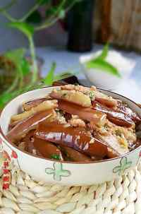 家常菜肉末茄条
