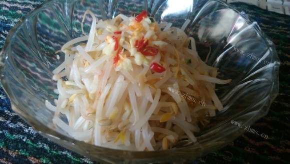凉拌绿豆芽
