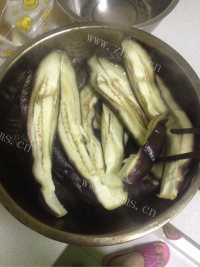 家常蒸茄子做法图解5)