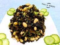 雪里蕻拌金豆做法图解11)