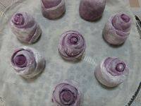 紫薯玫瑰花馒头的做法图解十八