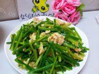 自己做的韭菜花炒鸡蛋
