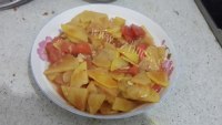 家常菜西红柿土豆片