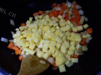 美味的咖喱鸡肉饭做法图解9)