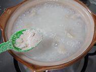 乌参鸡粥做法图解13)