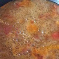好吃的西红柿牛腩汤的做法图解六