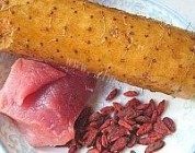 美味的枸杞山药汤做法图解1)