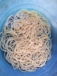 美味的炒意粉做法图解3)