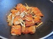 香煎三文鱼骨
