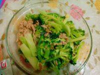 家常菜兰西兰花炒肉丝