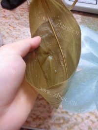 好吃的蜜红豆水晶粽子做法图解5)