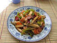 家常菜青椒豆腐干