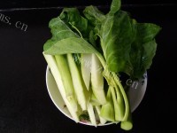 好吃的火腿芥蓝菜做法图解3)
