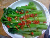 极致的蚝油菜心做法图解5)