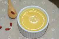 香甜的芝麻枸杞靓肤豆浆做法图解4)