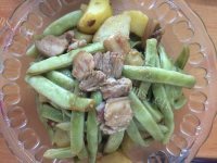 美味的酱炖芸豆