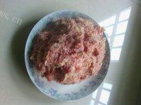 自己做的猪肉大葱饺子做法图解4)