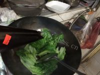 色香味俱全的蚝油生菜做法图解6)