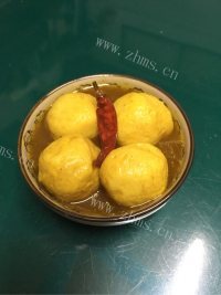 独特的咖喱鱼蛋做法图解10)