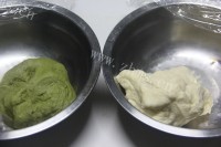 自制抹茶双色吐司做法图解18)