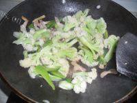 家常菜干煸有机花菜做法图解6)
