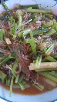 自己做的芹菜粉