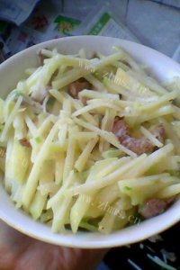 色味俱佳的土豆炒肉丝