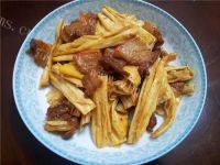 健康美食-腐竹炒肉