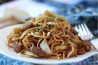 营养全面的扁豆焖面做法图解11)