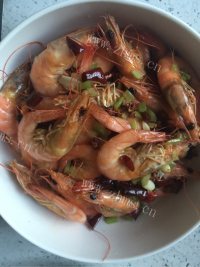 美味的椒盐虾