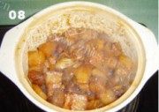 家常菜鱿鱼红烧肉