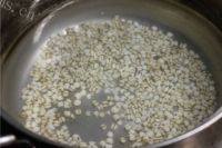 常吃不腻的薏米绿豆粥的做法图解三