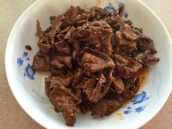 鲜美可口的麻辣牛肉