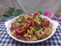 家常菜番茄烧豆腐