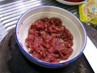 冲菜蒸牛肉做法图解6)