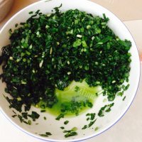 自制韭菜鸡蛋灌饼做法图解3)
