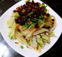 家常菜凉拌土豆丝