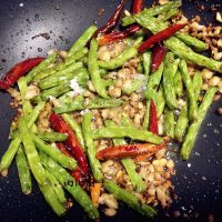 美味的干煸四季豆做法图解13)