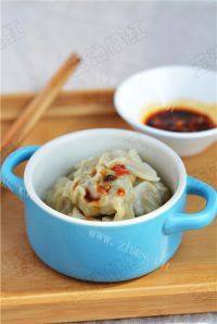 美味的香菜馅饺子
