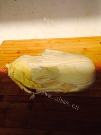 鲜爽的凉拌冰冻白菜心做法图解1)
