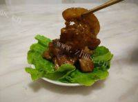 美味的香烤五花肉