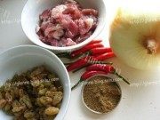 美味的孜然羊肉烩饭做法图解1)