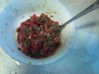 家常菜芹菜炒肉末做法图解1)