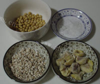 浓香的黄豆薏米糊做法图解1)