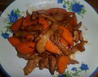 「DIY美食」红萝卜炒肉