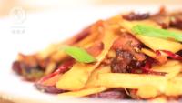 家常菜冬笋炒腊肉