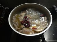 美味的榴莲壳炖鸡做法图解8)