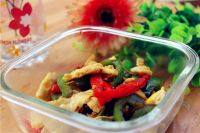 家常菜鸡蛋炒青椒